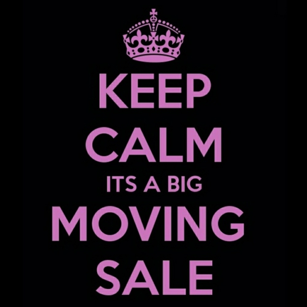 SALE!  Everything must go!